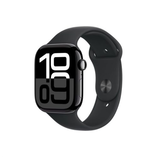 Watch Apple Watch Series 10 GPS 46mm - Kozmoszfekete tok Fekete sportszíj S/M